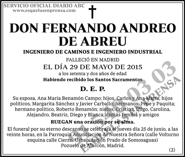 Fernando Andreo de Abreu